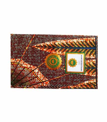President Holland African Print Cloth - Brown