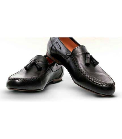 Black Tassel Shoes