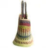 Hand Woven Ladies Bag - Brown & Green