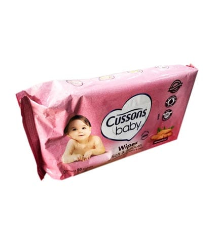 Cussons Baby Wipes - Almond Oil