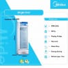 high quality MIDEA 281LTR DISPLAY FRIDGE