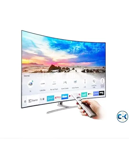 SAMSUNG 75″ CURVE Q-LED TV