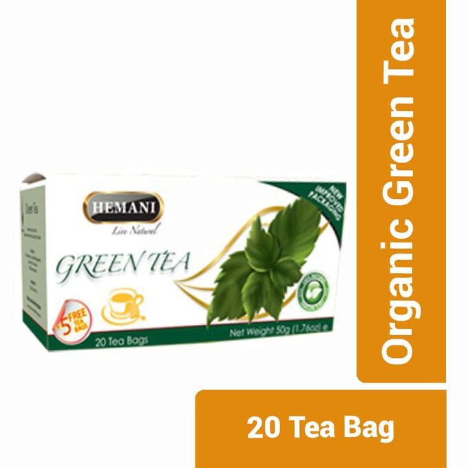 Hemani Organic Green Tea - 20 Tea Bag