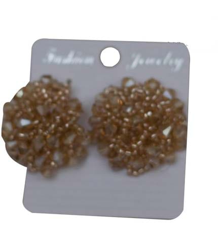 Cream Earrings