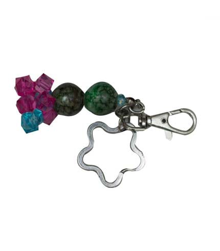 Green & Violet Keyholder