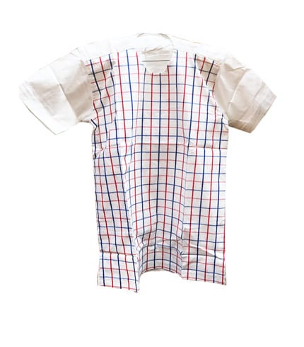 African Print Shirt - Checkered