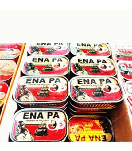 Ena Pa Sardines in Vegetable Oil 125g x 10 Tins