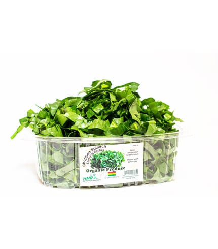 Fresh Organic Chopped Spinach