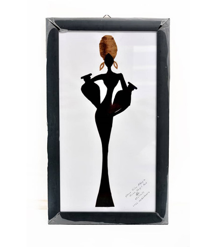 Elegance of an African Woman Artwork