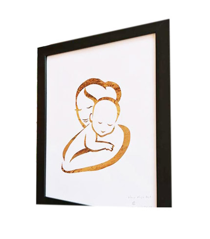 The Good Mother Artwork - Plantain Leaves