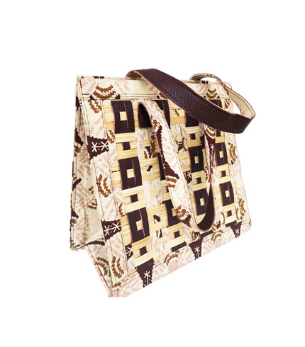 Brown Bamboo Ladies Bag
