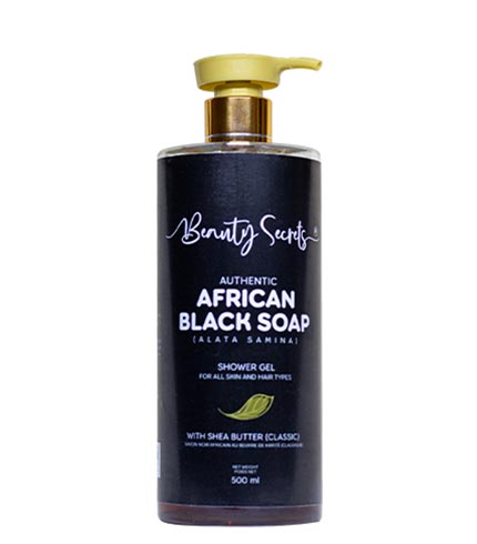 African Black Soap With Shea Butter Shower Gel