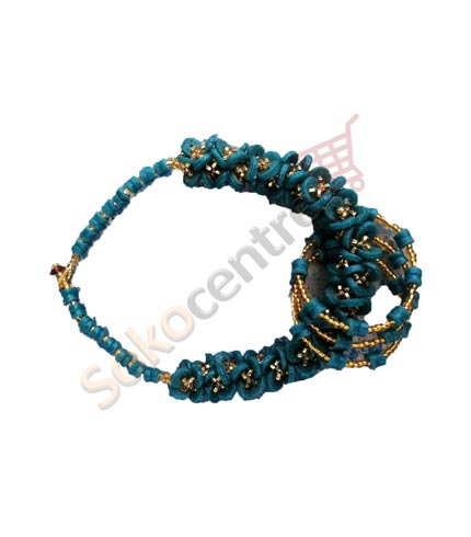 Beaded Necklace and Bracelet - Green
