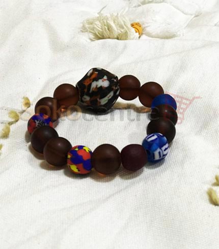 Brown Beaded Bracelet