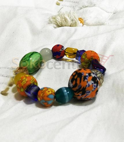 Multicolored Beaded Bracelet