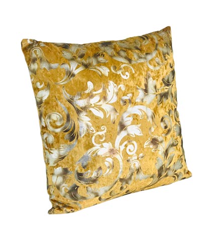 Yellow Design Decorative Throw Pillow