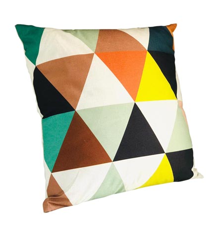 Multicolored Design Decorative Throw Pillow