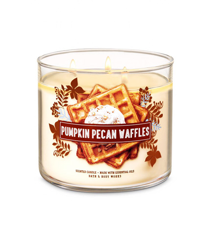 Pumpkin Pecan Waffles Scented Candle