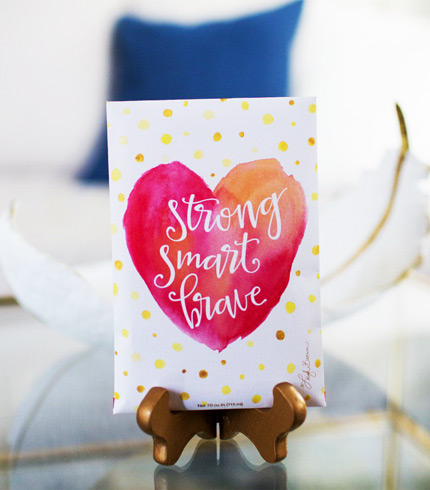 Sachet – Strong Smart Brave