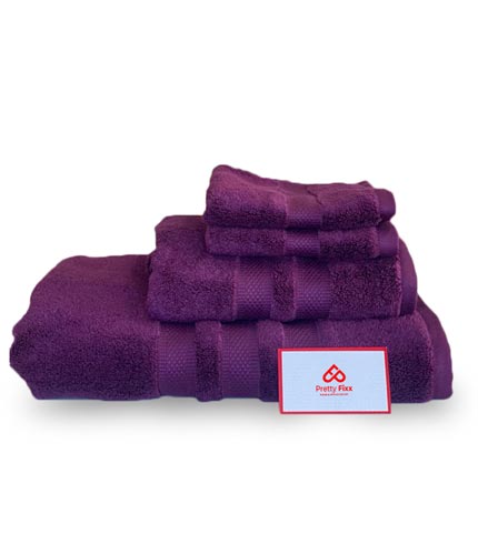 Violet Towel Set