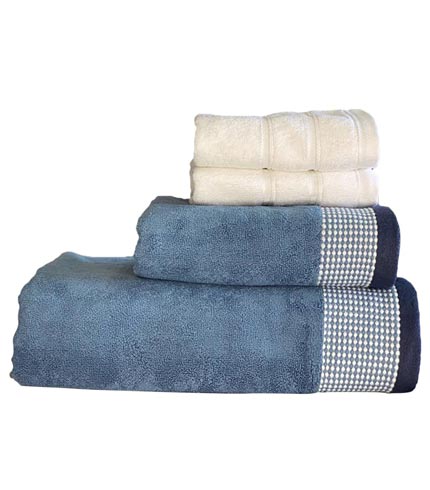 Blue Towel Set