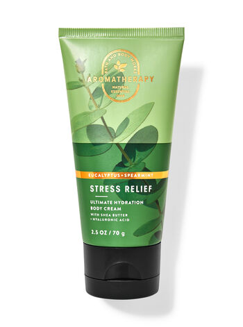 Aromatheraphy Bath & Body works -Eucalyptus +Tea travelling size body cream