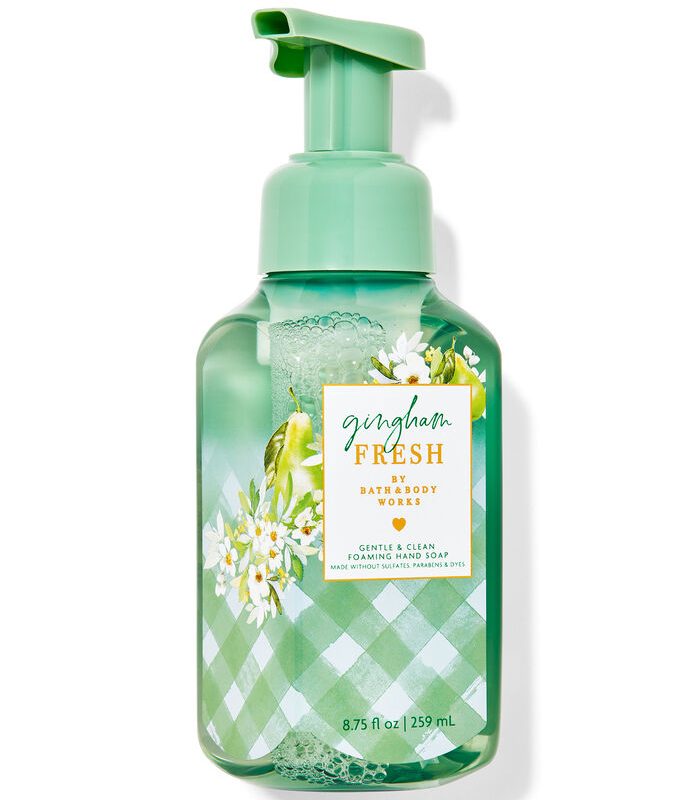 BBW Gingham Fresh Gentle & Clean Foaming Hand Soap