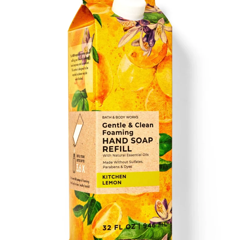 BBW Kitchen Lemon Gentle & Clean Foaming Refill