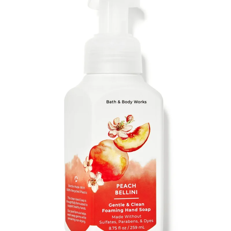 BBW Peach Bellini Gentle & Clean Foaming Hand Soap