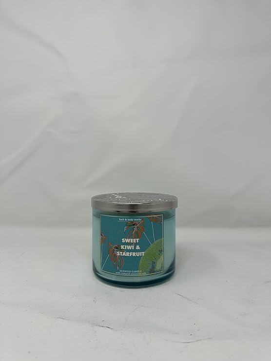BBW Sweet Kiwi & Starfruit 3-Wick Candle