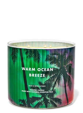 BBW Warm Ocean Breeze 3-Wick Candle