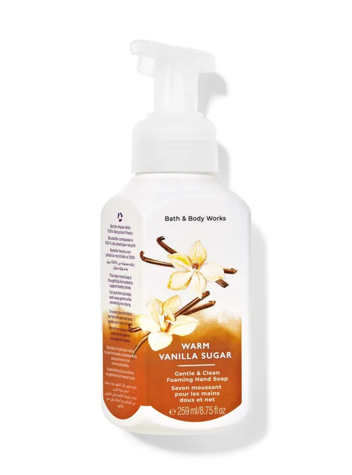BBW Warm Vanilla Sugar Gentle & Clean Foaming Hand Soap