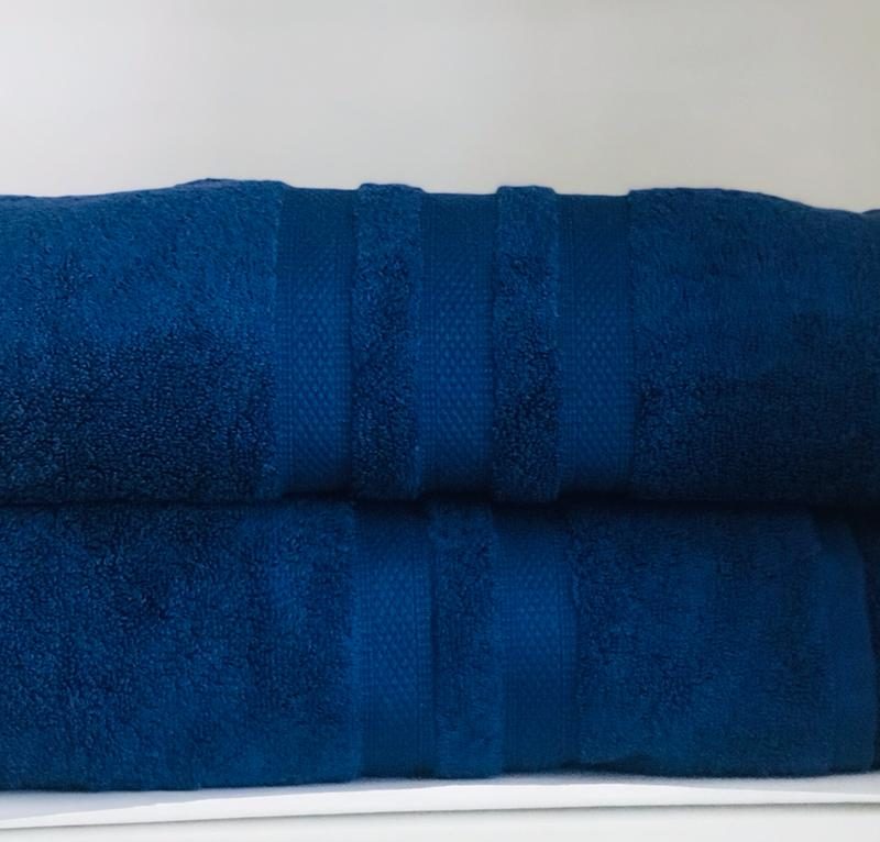 Blue(Dress blues) Bath towel (70x140cm)