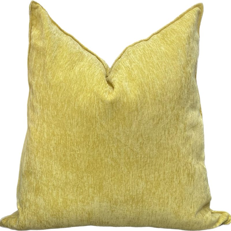 Chanel Yellow Throw Pillow(50x50cm)