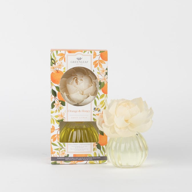 Greenleaf Flower Diffuser-Orange and Honey