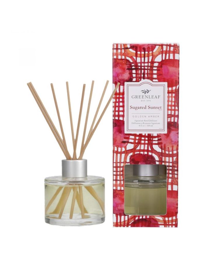 Greenleaf Sugared Sunset Reed Diffuser