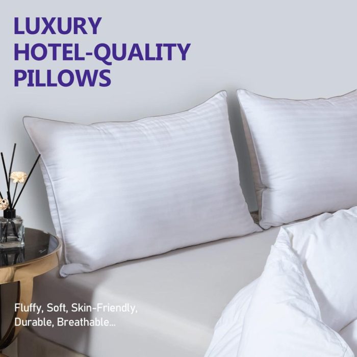 Luxury – Kingsize Sleeping Pillows-(51*91 cm)