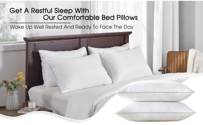 Luxury – Kingsize Sleeping Pillows-(51*91 cm) - Image 3