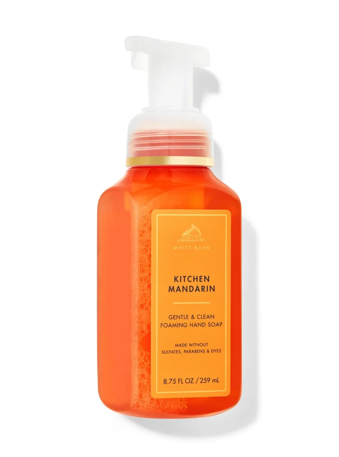 White Barn Kitchen Mandarin Gentle & Clean Foaming Hand Soap