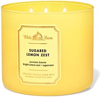White Barn Sugared Lemon Zest 3-Wick Candle