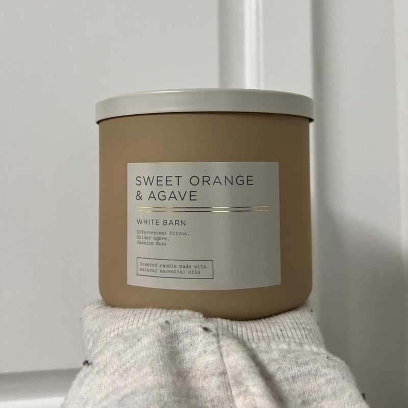 White Barn Sweet Orange & Agave 3-Wick Candle