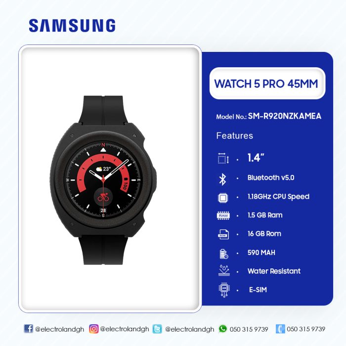 SAMSUNG-WATCH-5-PRO-45MM-SM-R920NZKAMEA - Image 2