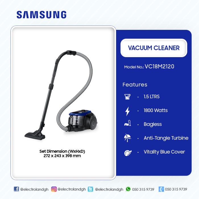 SAMSUNG-VACUUM-CLEANER-1800WATTS-VC18M2120 - Image 10