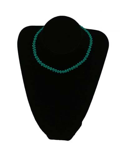 Green Beaded Necklace