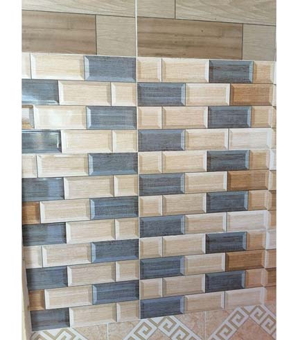 Wall Tiles - Brown & Blue