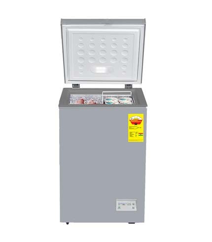 Nasco 100Ltr Chest Freezer Silver