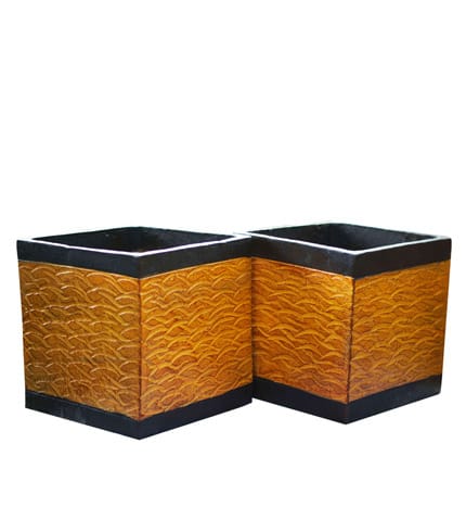 Square Boxes Flowerpot