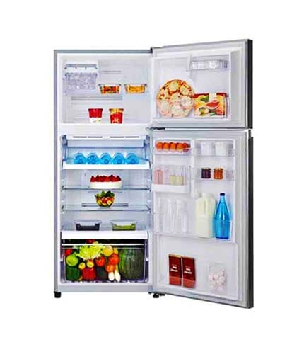 Toshiba 409Ltrs Top Freezer Refrigerator
