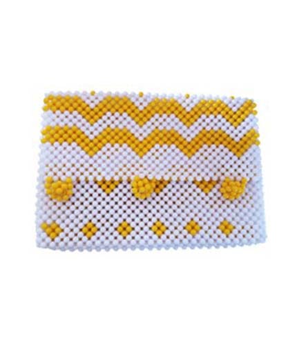 White Beaded Ladies Bag