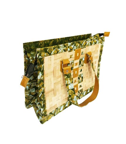 Green Bamboo Ladies Bag